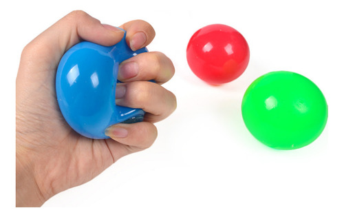 Pelotas De Pared Adhesivas Para Techo, 3 Unidades