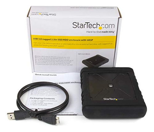 Startech.com Carcasa Sata Ssd/hdd Usb 3.0 A 2.5 - Uasp E