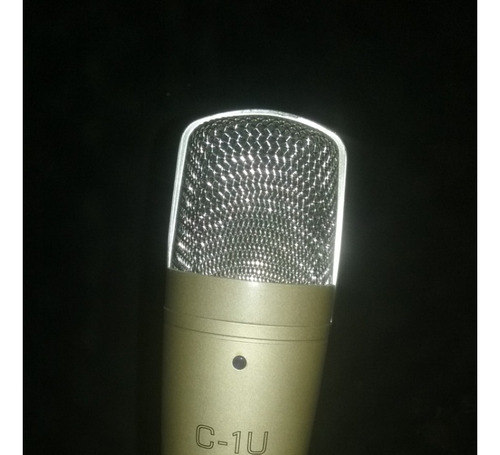 Micrófono Behringer C-1u Condensador Cardioide Dorado