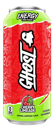 Ghost Bebida Energetica Zero Azucar 473ml Importado
