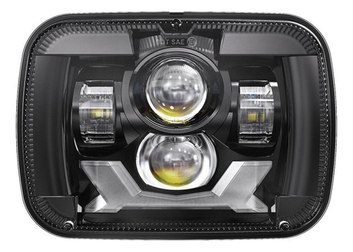 Faros Led Rectangulares Camiones 180w 5x7 6x7 A Prueba Agua