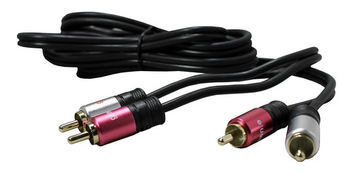 Cable De Audio 2 Rca A 2 Rca 2 Metros Green-e