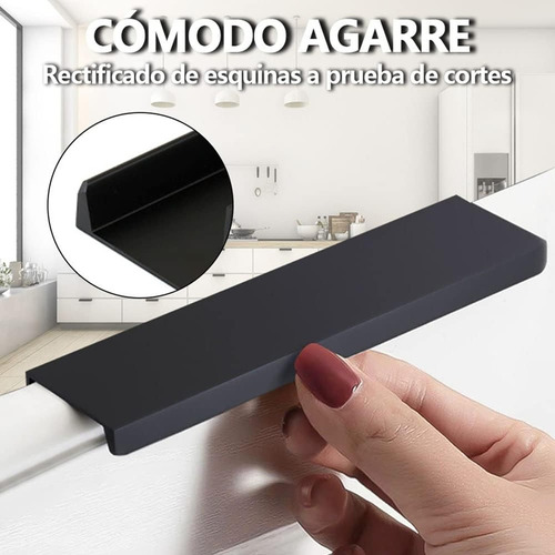 Applicable To: 15 Cm Jaladera Oculta Perfil L Para Cajon