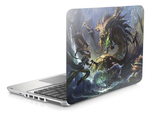 Skin Adesivo Protetor Para Notebook 17 League Of Legends B1