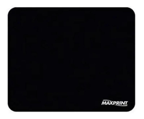Mouse Pad gamer Maxprint 60357-9 de tecido 17.8cm x 22cm x 0.4cm preto