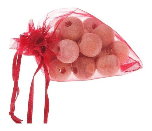 200 Cedro Anti Traça Mofo Bolor C/ Furo Em 10 Sacos + Brinde