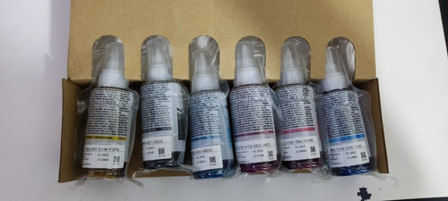 Imagen 3 de 3 de Tintas Originales Epson L805 L1800 Código 673 Vence 2025