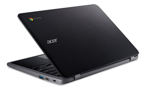 Imagen 2 de 5 de Notebook Acer Chromebook C733 negra 11.6", Intel Celeron N4020 4GB de RAM 32GB SSD, Intel UHD Graphics 600 60 Hz 1366x768px Google Chrome
