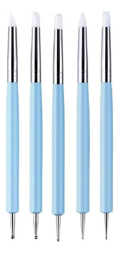 Comiart 5x2 Way Ball Stylus Herramienta De Punteo Silic...