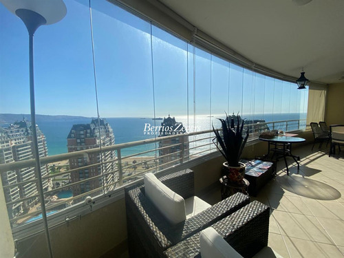 Departamento En Venta En Viña Del Mar 3 Dormitorios 3 Banos