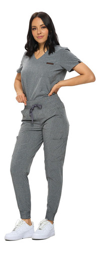 Scrubs Traje Clínico Para Mujer Conjunto Médico Tipo Jogging