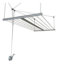 Comprar Tendedero Para Tender Ropa Colgante Techo Aluminio Reforzado Marca Abaco Mecanismo A Manivela Ábaco