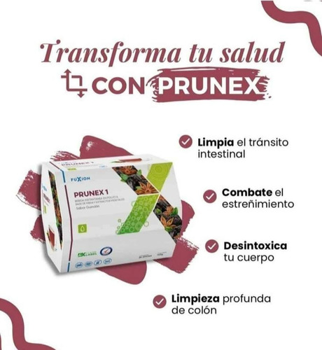 Kit De Fuxion Detox/prunex1/floraliv 14sobres