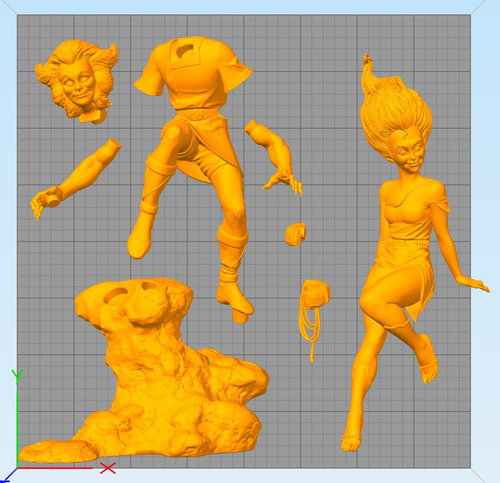 Thundercats Wily Kitkat Prey Archivo Stl Para Impresión 3d