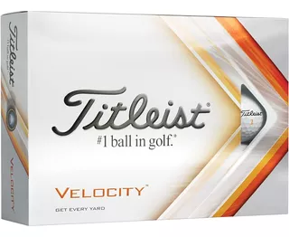 Pelotas Titleist Velocity De Colores Caja X 12 - 3 N Golf