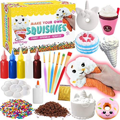 Juguetes Para Ansiedad Insnug Paint Your Own Squishies Kit 