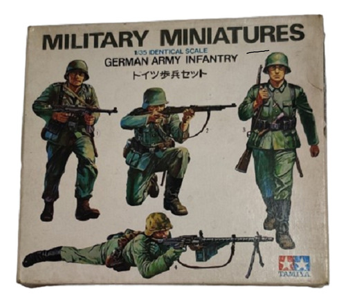 Soldados Plasticos German Army Infantry Tamiya 1/35