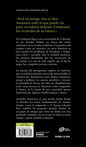 Animales luminosos, de Gamboa, Jeremías. Random House Editorial Literatura Random House, tapa blanda en español, 2022