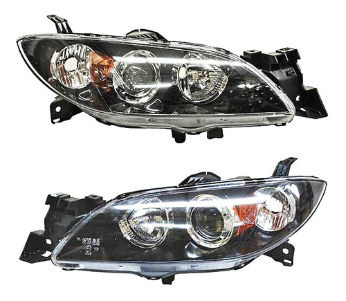 Set 2 Faros Mazda Mazda 3 07_09 Generica