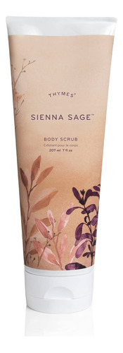 Thymes Sienna Sage - Exfoliante Corporal Para Rutina De Cuid