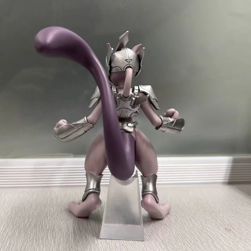 Figura Mewtwo Con Armadura Pokémon 11 Cms