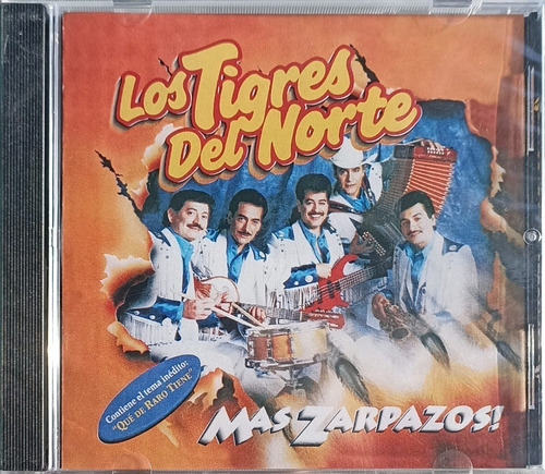  Los Tigres Del Norte - Mas Zarpazos! - Cd- Disco - Nuevo