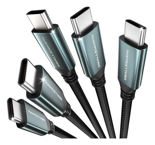 Usb C A Usb C Cable De Carga 5 Pazca 60w Tipo C Cable De Car