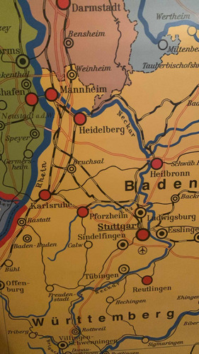 Mapa Político De Alemania - Westermann