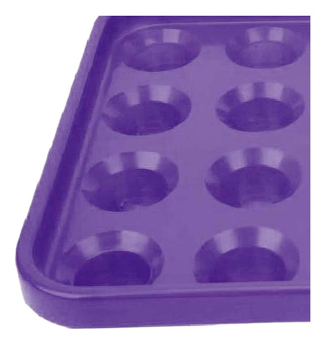 Bandeja Para Bolas De Billar Accesorios Para Mesa Púrpura