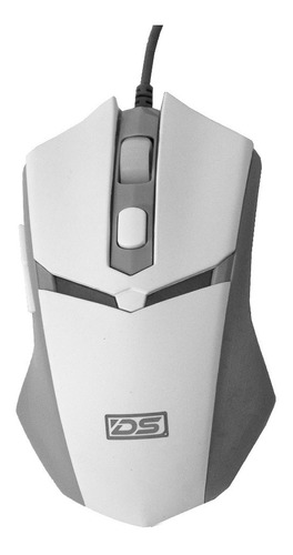 Mouse Gaming Ds Inugaki 3200 Dpi Óptico Usb Con Luz Blanco