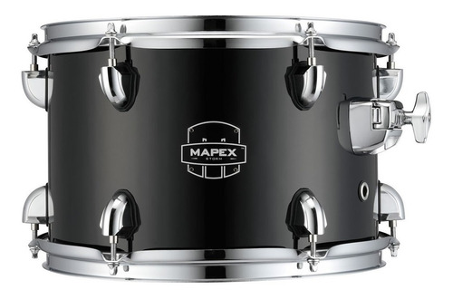 Imagen 2 de 5 de Bateria Mapex Storm Le 5 Cuerpos + Fierros + Banqueta Black