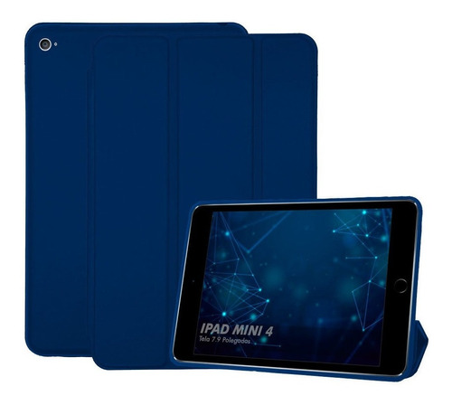 Capa Case iPad Mini 4 2015 Capinha Smart 4ª Geração Wake Up