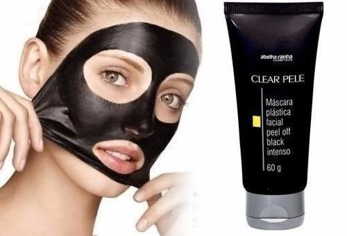 Máscara faciai para pele Abelha Rainha Peel Off Black Intenso 60g