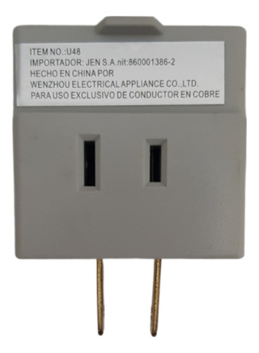 Toma Triple Hhh Polarizado Ul Discover 15 Amp Discover La-5