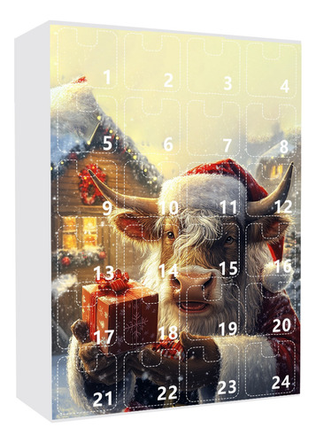 Set De Regalo B Santa Claus Con Cuenta Regresiva Para Navida