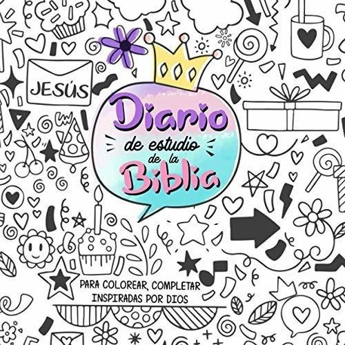 Libro : Diario De Estudio De La Biblia Para Niñas.un...
