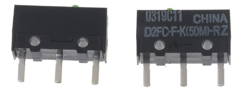 Original Mouse Micro Switch D2fc-f-k(50m)-rz Green Dot 50 Mi
