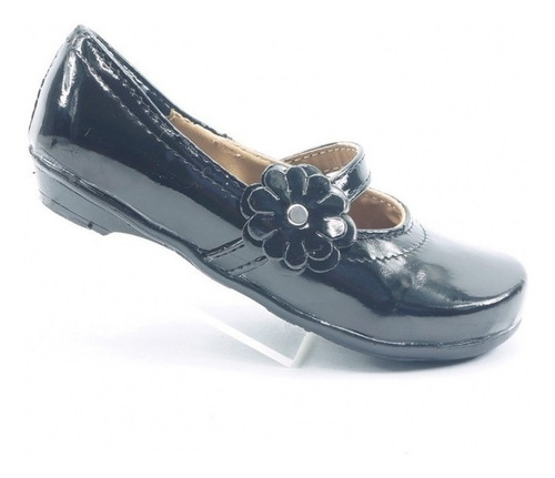 Zapato Escolar De Niña Marca Vanessa Piel Negro 214