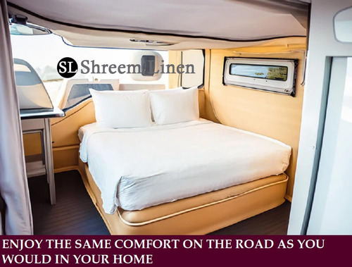 Juego De Sábanas Para Rv Shreem Linen De Microfibra, Tamaño