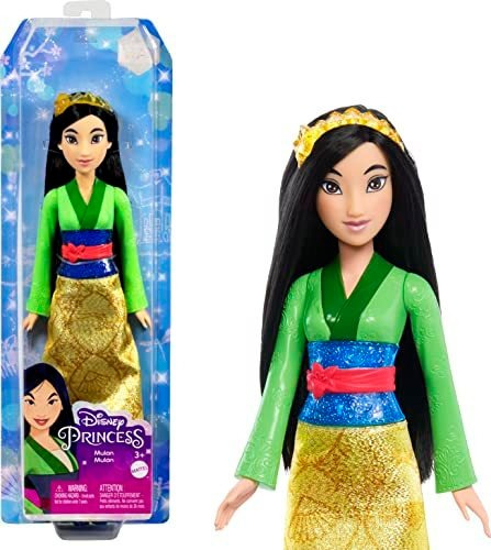 Disney Princess Dolls, Nuevo Para 2023, Mulan Posable Fashio