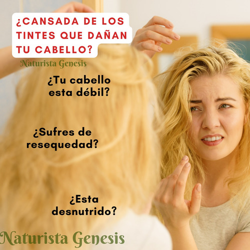 Tinte De Cabello Sin Peróxido Ni Amoniaco Castaño Claro 127
