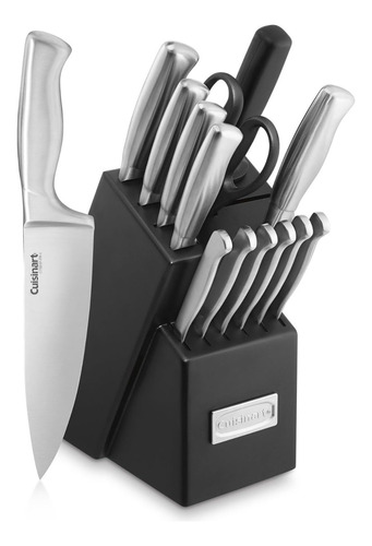 Juego De Cuchillos Cuisinart C77ss-15pk 15 Piezas Acero Inox