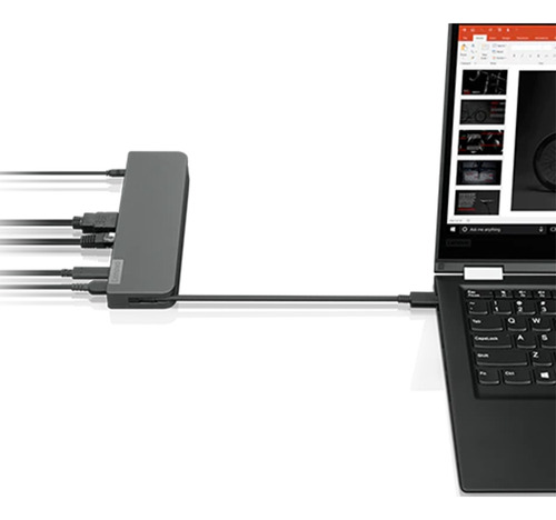 Lenovo Estación De Acoplamiento Mini Dock Usb Hdmi Ethernet