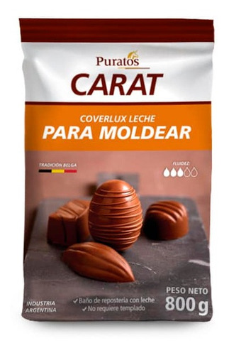 Chocolate Carat C/leche 800 Grs