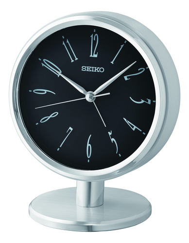 Reloj De Escritorio Y Mesa Seiko Ono, Caja De Aluminio Plate