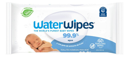 Toallitas Húmedas Waterwipes X 60un