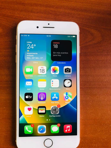 Apple iPhone 8 Plus Como Nuevo, 64gb, Rosa Gold (Usado)
