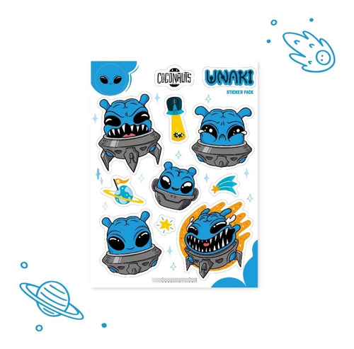 Imagen 7 de 9 de Cogonauts - Coleccion Completa De Planchas De Stickers