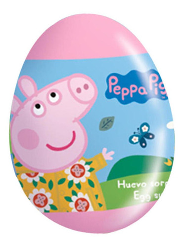 Huevo Sorpresa - Peppa Pig - Stickers - Caramelo Explosivo -