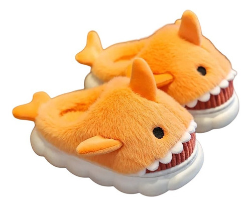 Pantuflas Niños De Felpa, Diseño De Tuburón, Anime, Kawaii